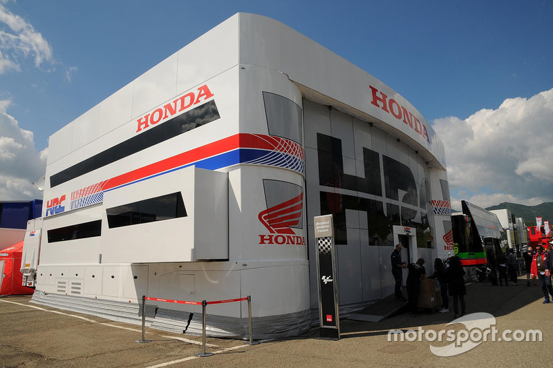 Repsol Honda Team motorhome