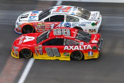 Jeff Gordon, Hendrick Motorsports Chevrolet, Tony Stewart, Stewart-Haas Racing