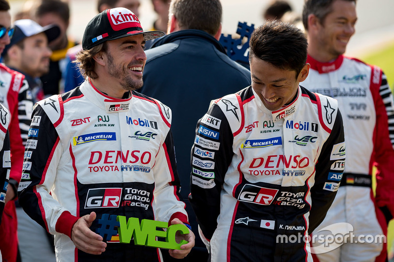 Kazuki Nakajima, Fernando Alonso, Toyota Gazoo Racing