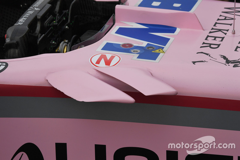 Detalle del Sahara Force India VJM10