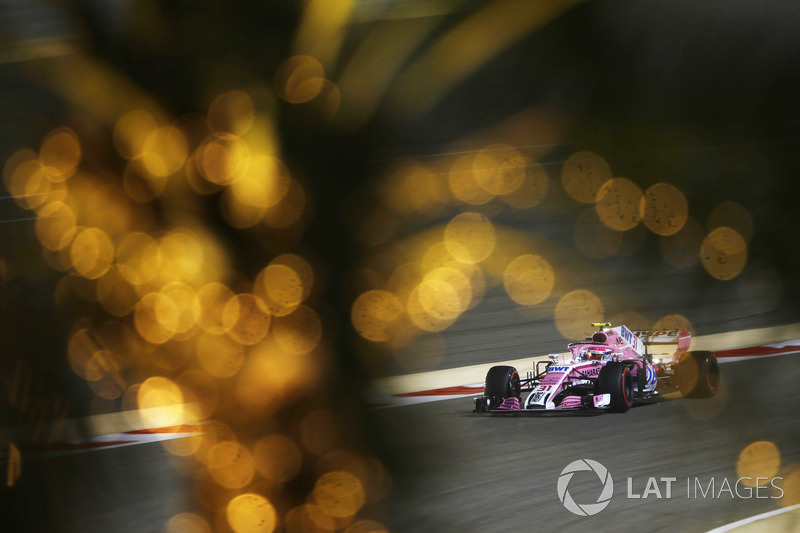 Esteban Ocon, Force India VJM11 Mercedes