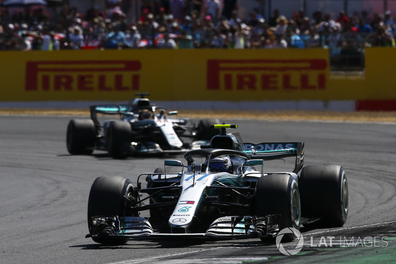 Valtteri Bottas y Leewis Hamilton, Mercedes AMG F1 W09