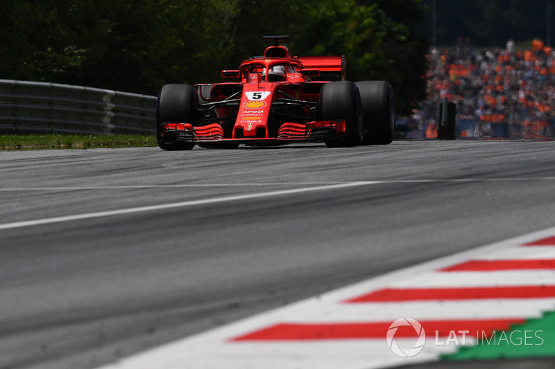 6. Себастьян Феттель, Ferrari SF71H (штраф в три позиции за блокировку Карлоса Сайнса в квалификации)