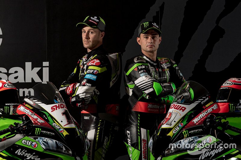 Jonathan Rea, Kawasaki Racing Team, Leon Haslam, Kawasaki Racing Team
