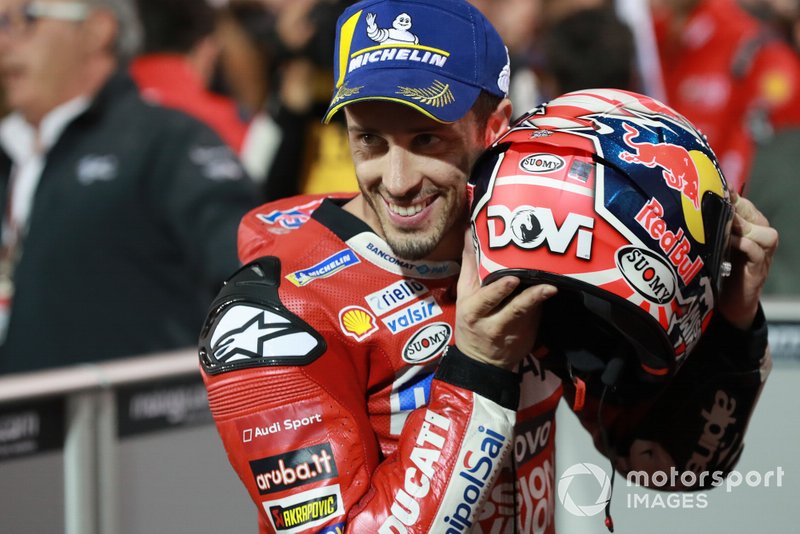 Il vincitore Andrea Dovizioso, Ducati Team