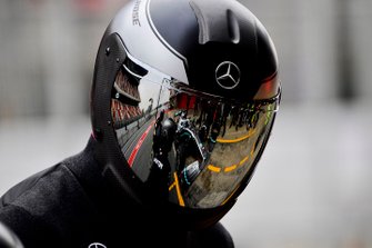 Valtteri Bottas, Mercedes AMG F1 W10, pitstop