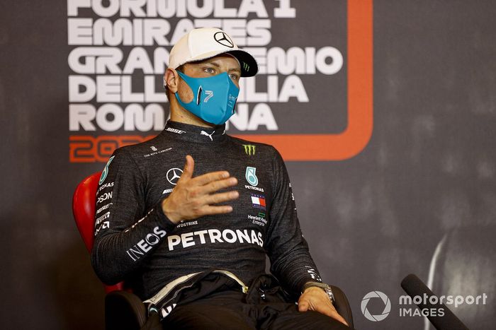 Valtteri Bottas, Mercedes-AMG F1 en la conferencia de prensa 