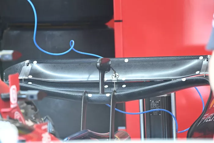 Detalle del Ferrari F1-75