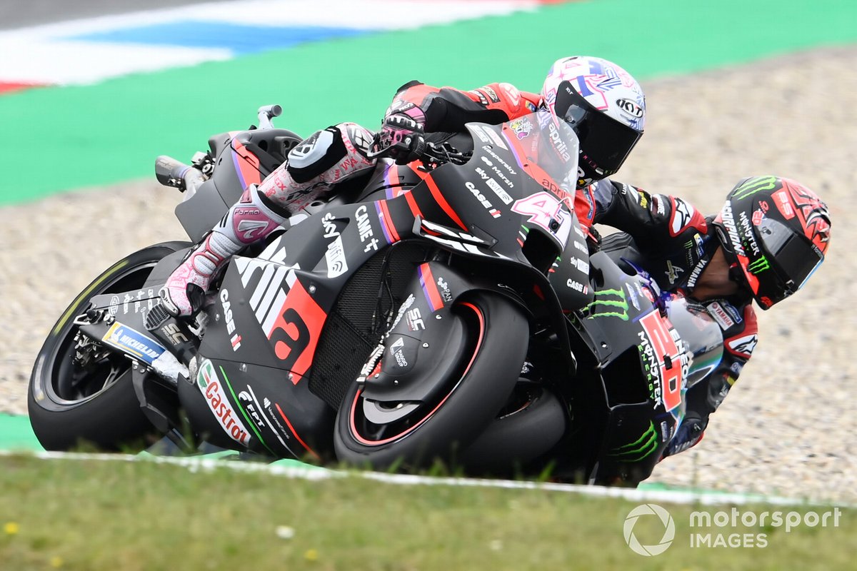 Quartararo and Espargaro clashed at Assen but have remained friendly in battle