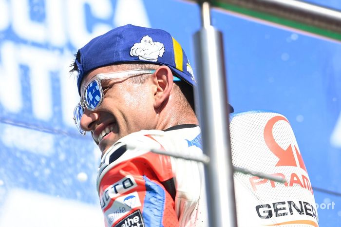 Podio: Segundo lugar Jorge Martín, Pramac Racing