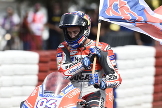 Le vainqueur Andrea Dovizioso, Ducati Team