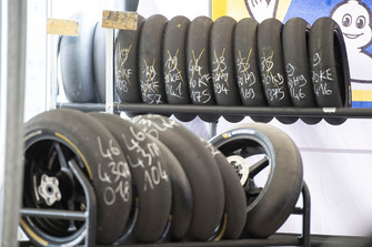 Des pneus Michelin usés