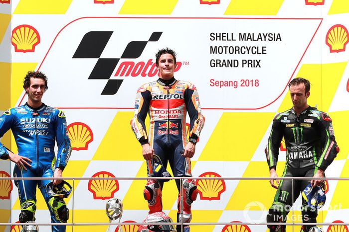 Marc Marquez, Repsol Honda Team, Alex Rins, Team Suzuki MotoGP, Johann Zarco, Monster Yamaha Tech 3