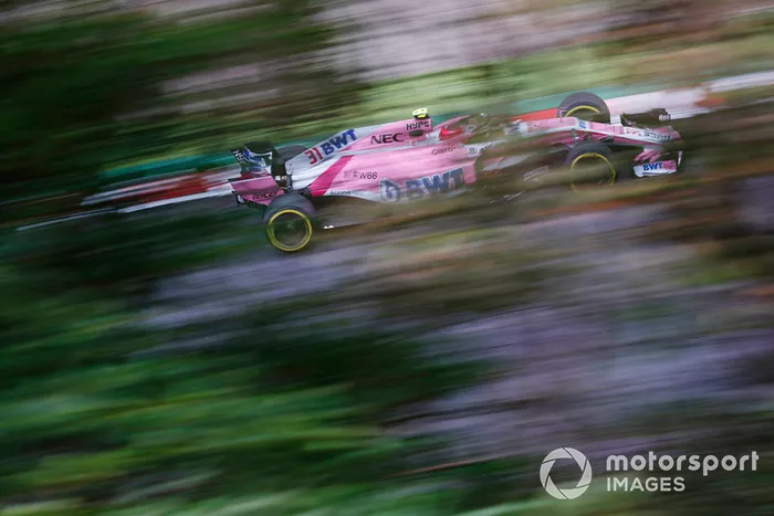 Esteban Ocon, Force India VJM11. 