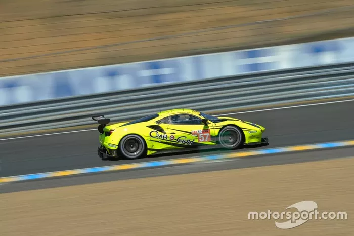 #57 Car Guy Racing Ferrari 488 GTE: Takeshi Kimura, Kei Cozzolino, Come Ledogar