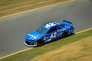 Kyle Larson, Chip Ganassi Racing, Chevrolet Camaro Credit One Bank
