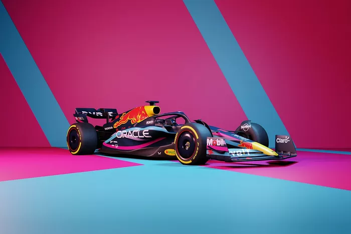Livrée spéciale de la Red Bull RB19 pour le GP de Miami