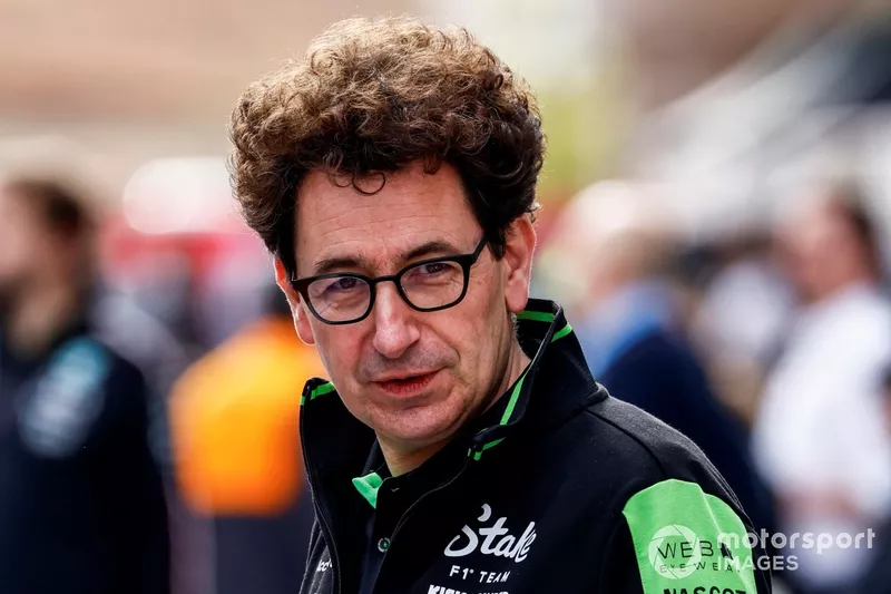 Mattia Binotto, CEO and CTO, Stake F1 Team KICK Sauber 