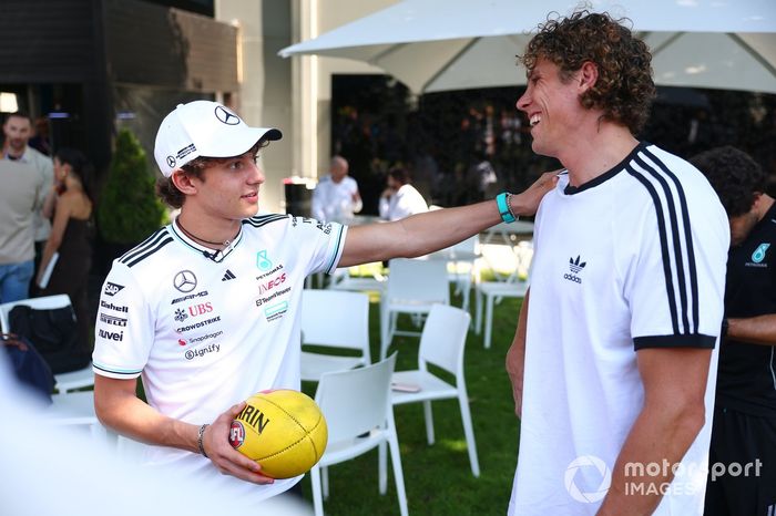Andrea Kimi Antonelli, Mercedes con Charlie Curnow