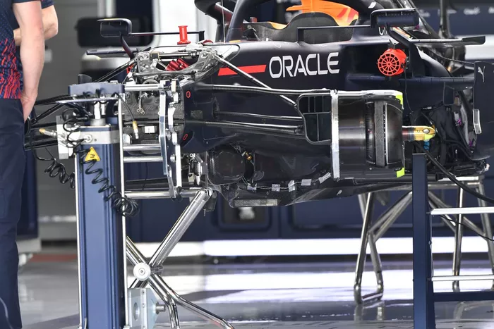 Preparación del Red Bull RB16B