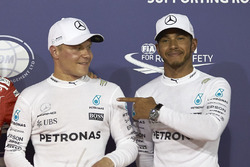 Polesitter: Valtteri Bottas, Mercedes AMG, second place Lewis Hamilton, Mercedes AMG
