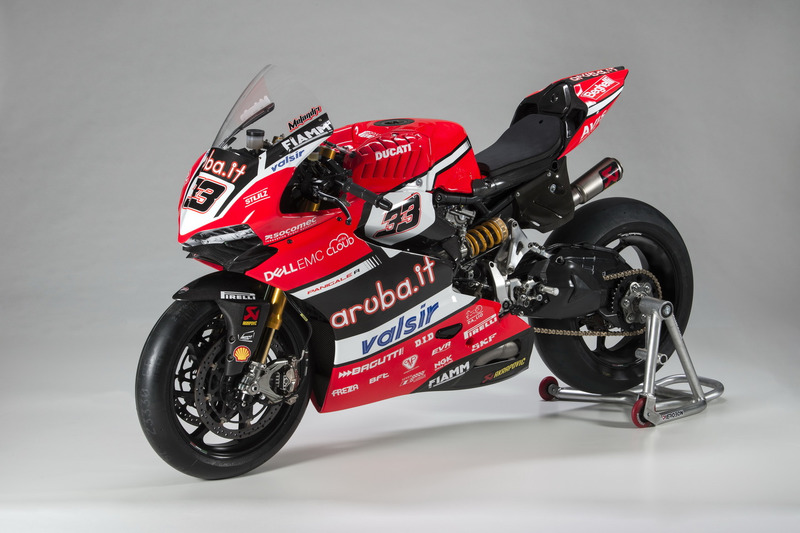 La moto de Marco Melandri