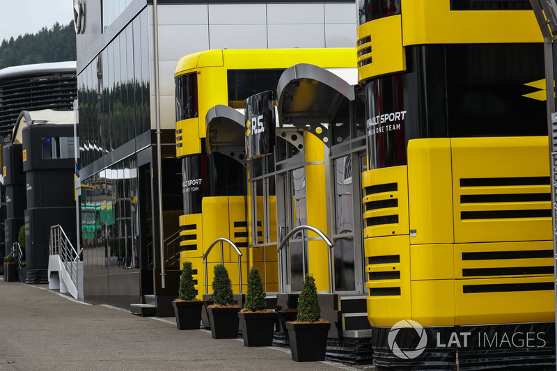 Renault Sport F1 Team motorhome