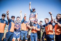 #14 Red Bull KTM Factory Racing: Sam Sunderland y #16 Red Bull KTM Factory Racing: Matthias Walkner 