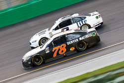 Martin Truex Jr., Furniture Row Racing Toyota, Brad Keselowski, Team Penske Ford