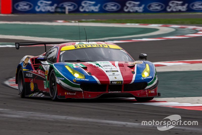 #71 AF Corse Ferrari 488 GTE: Davide Rigon, Sam Bird