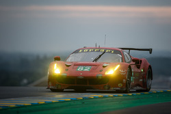 Джанкарло Физикелла, Тони Виландер, Маттео Малучелли, #82 Risi Competizione Ferrari 488 GTE