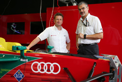 Allan McNish ve Dieter Gass, Audi Sport