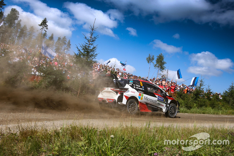 Ott Tanak, Martin Järveoja, Toyota Yaris WRC, Toyota Gazoo Racing