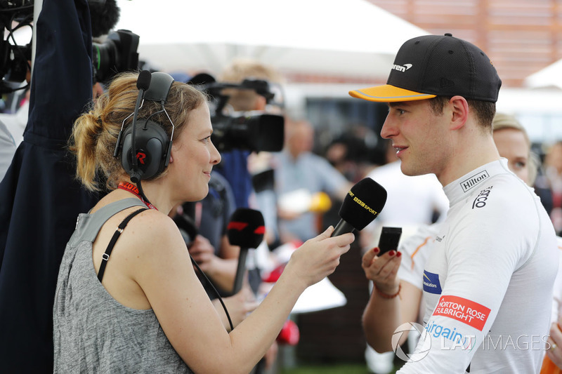 Stoffel Vandoorne, McLaren, medya ile