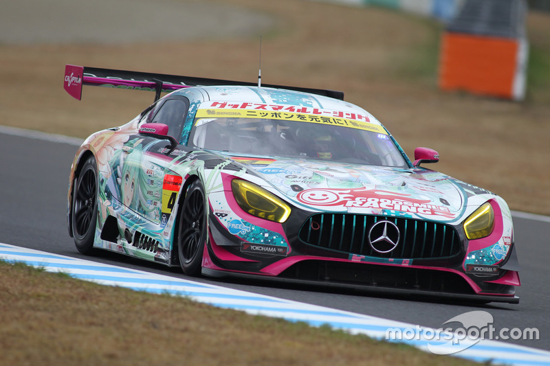 GOODSMILE RACING & TeamUKYO: corak Hatsune Miku