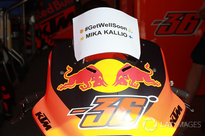 Get Well Soon Mika Kallio, Red Bull KTM Factory Racing