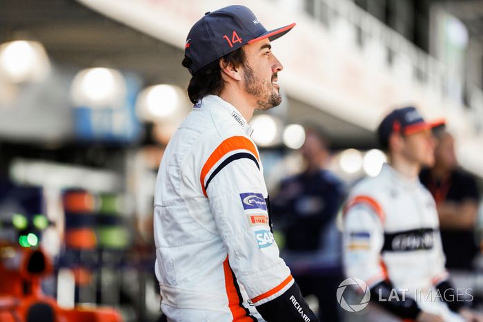 Fernando Alonso, en la foto del equipo McLaren