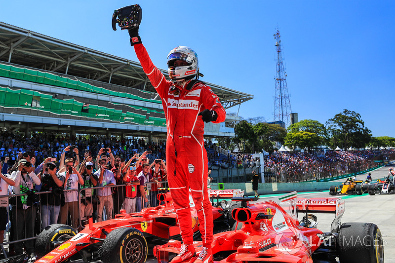 19º GP de Brasil 2017 - Victoria Sebastian Vettel, Ferrari
