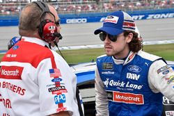 Jeremy Bullins gives thanks to Wood Brothers before moving on to Penske