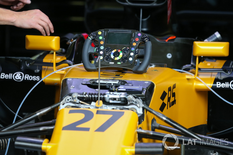 Renault Sport F1 Team RS17 steering wheel
