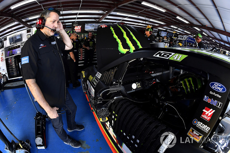 Tony Stewart and Kurt Busch, Stewart-Haas Racing Ford