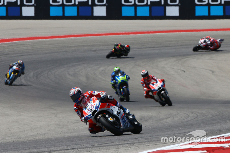 Andrea Dovizioso, tuvo que conformarse con terminar sexto