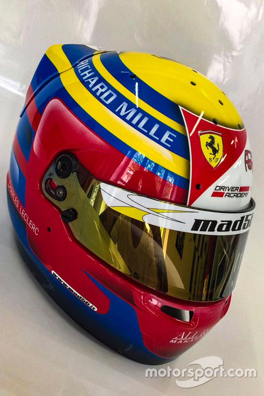 Kask, Charles Leclerc, PREMA Powerteam