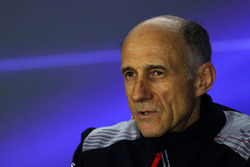 Franz Tost, Scuderia Toro Rosso, Team Principal, lors de la conférence de presse