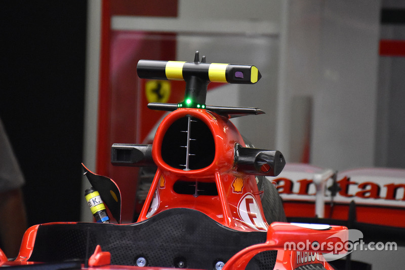 Ferrari SF70H, air box