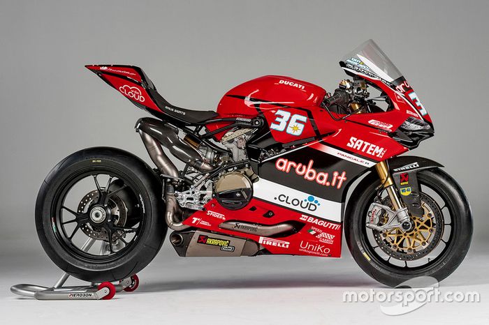 Motocicleta de Leandro Mercado, Aruba.it Ducati SuperStock 1000 Junior Team