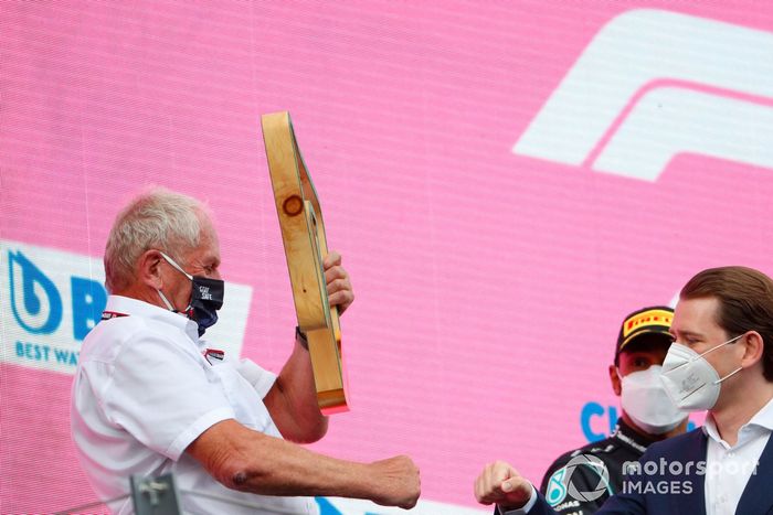 Podio: Helmut Marko, Consultor de Red Bull Racing