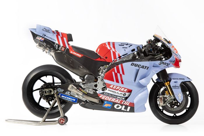 Marc Márquez, decoración de la moto Gresini Racing