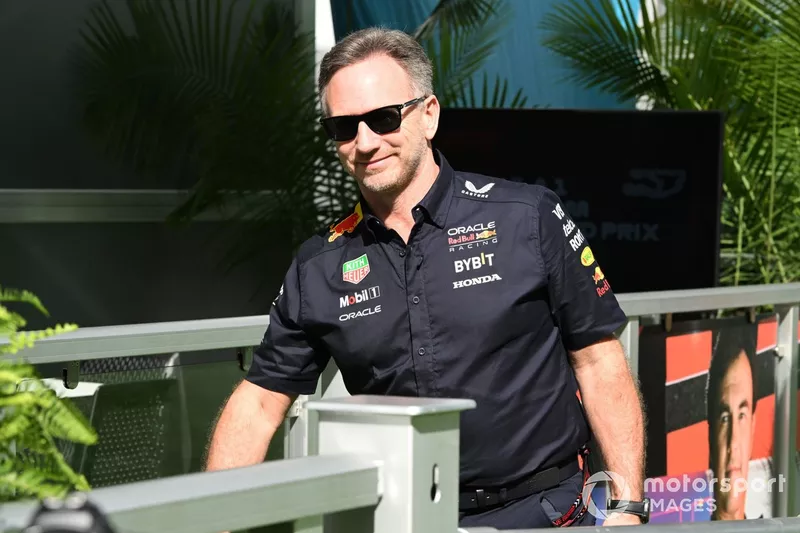 Christian Horner, directeur de l'équipe Red Bull Racing 