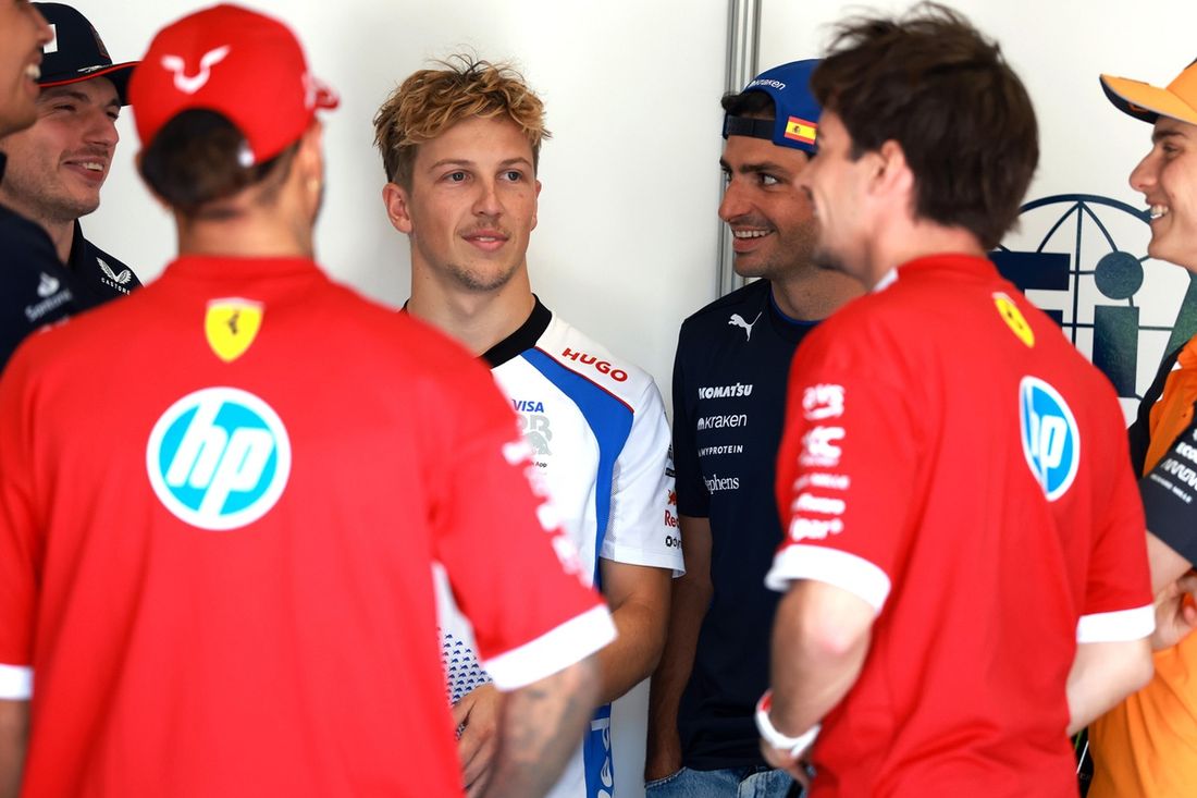 Liam Lawson, Racing Bulls, Max Verstappen, Red Bull Racing, Carlos Sainz, Williams, Oscar Piastri, McLaren, Lewis Hamilton, Ferrari, Charles Leclerc, Ferrari